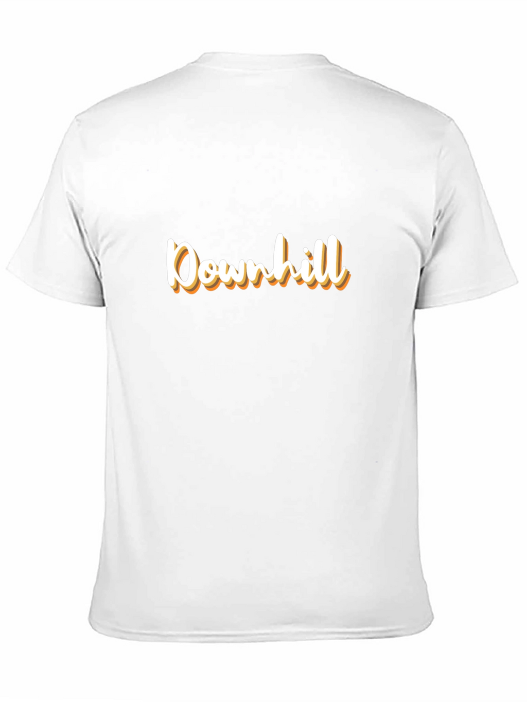 Downhill Graphic Tee - Stylish Black T-Shirt