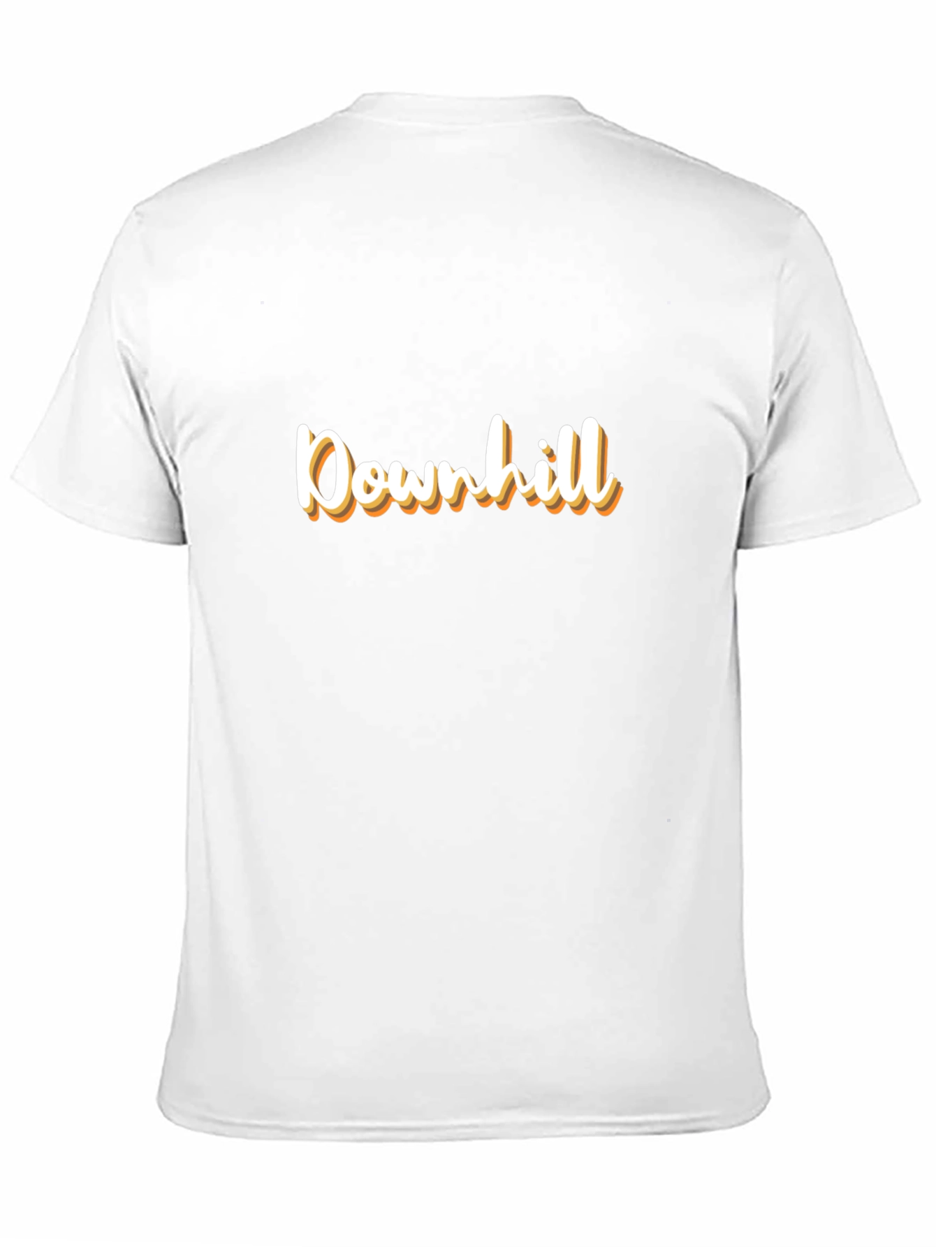 Downhill Graphic Tee - Stylish Black T-Shirt