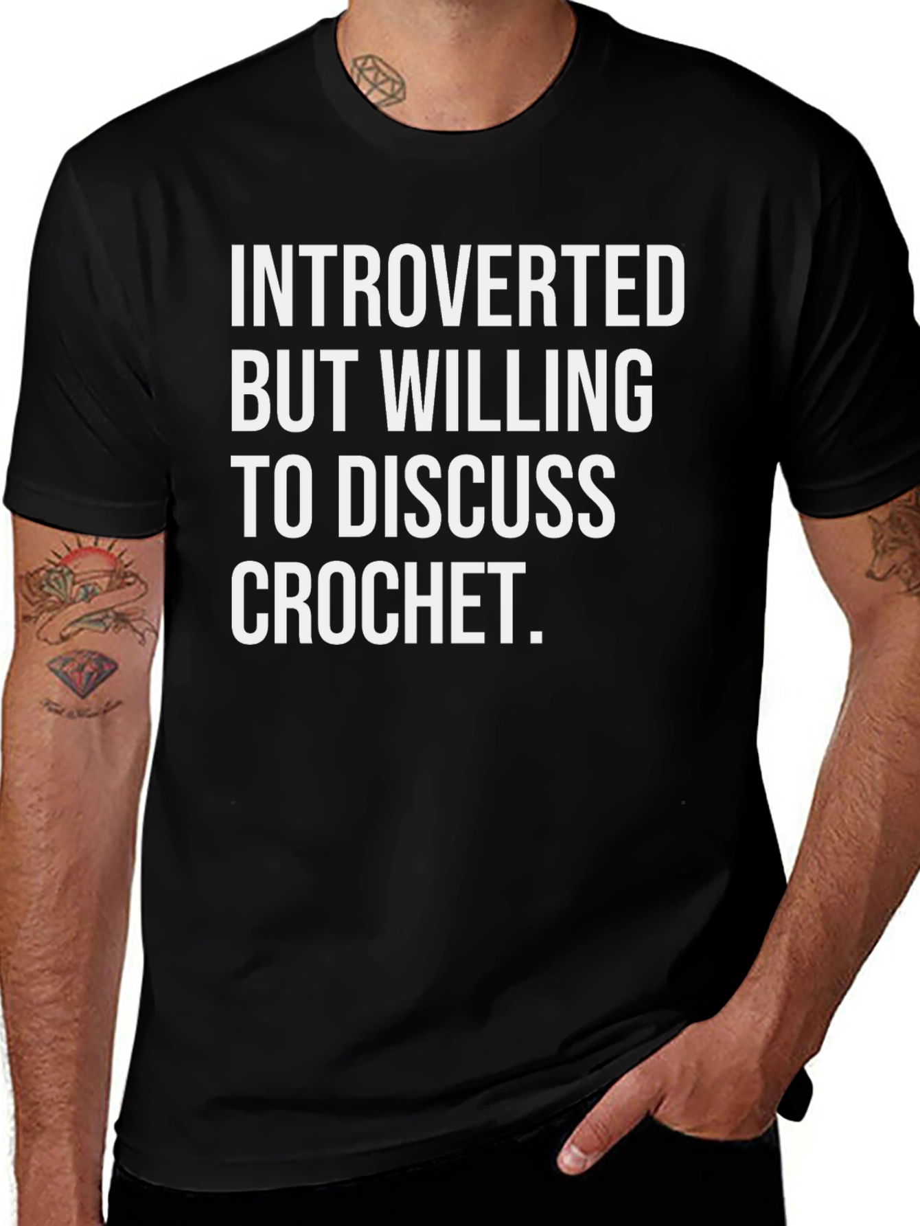 Introverted Crochet T-Shirt
