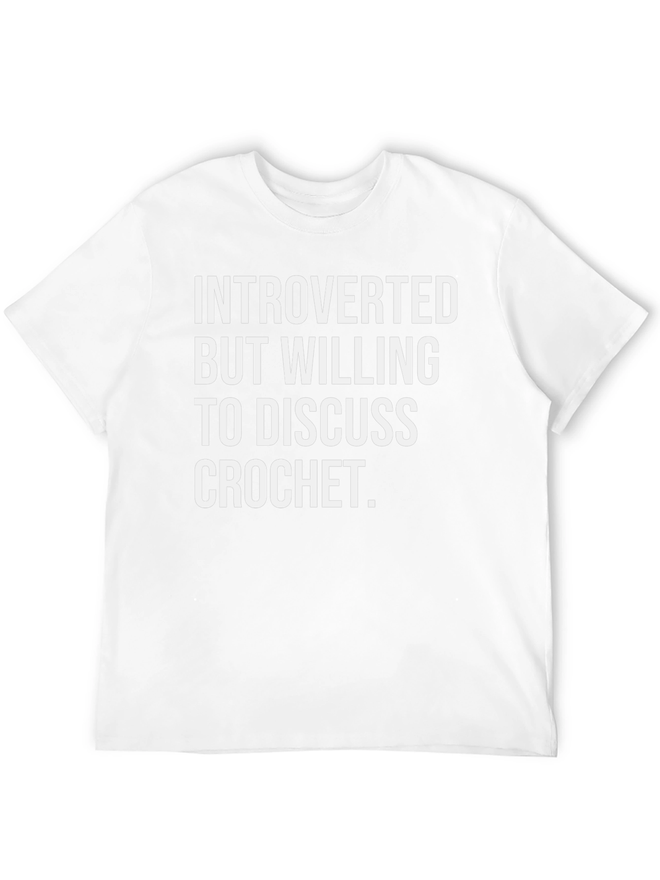 Introverted Crochet T-Shirt