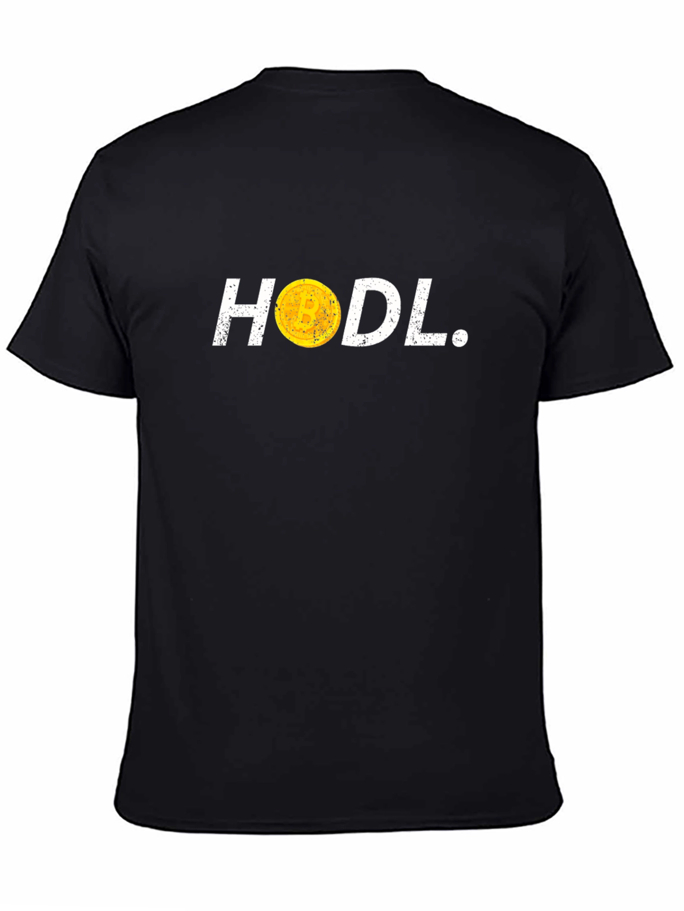 HODL Bitcoin Crypto T-Shirt - Black Tee