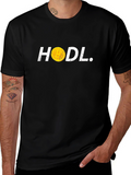 HODL Bitcoin Crypto T-Shirt - Black Tee