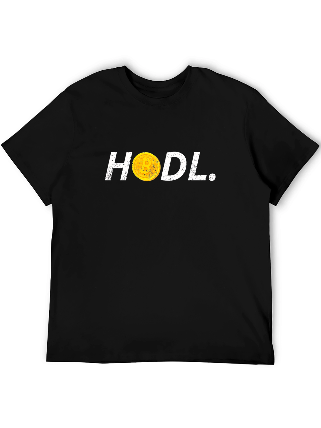 HODL Bitcoin Crypto T-Shirt - Black Tee