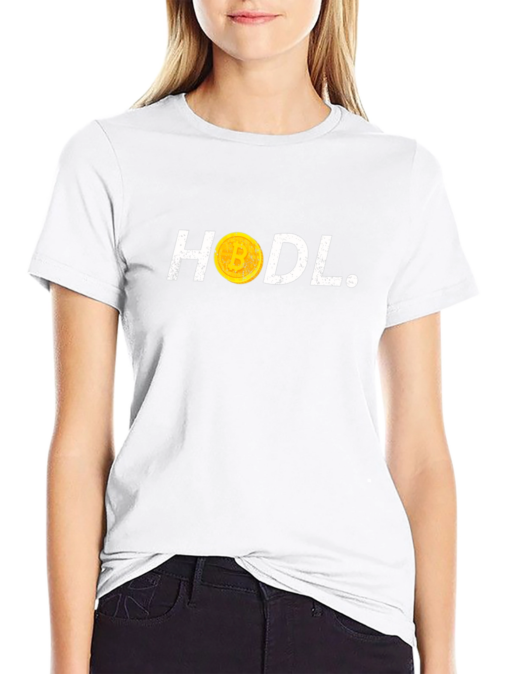 HODL Bitcoin Crypto T-Shirt - Black Tee