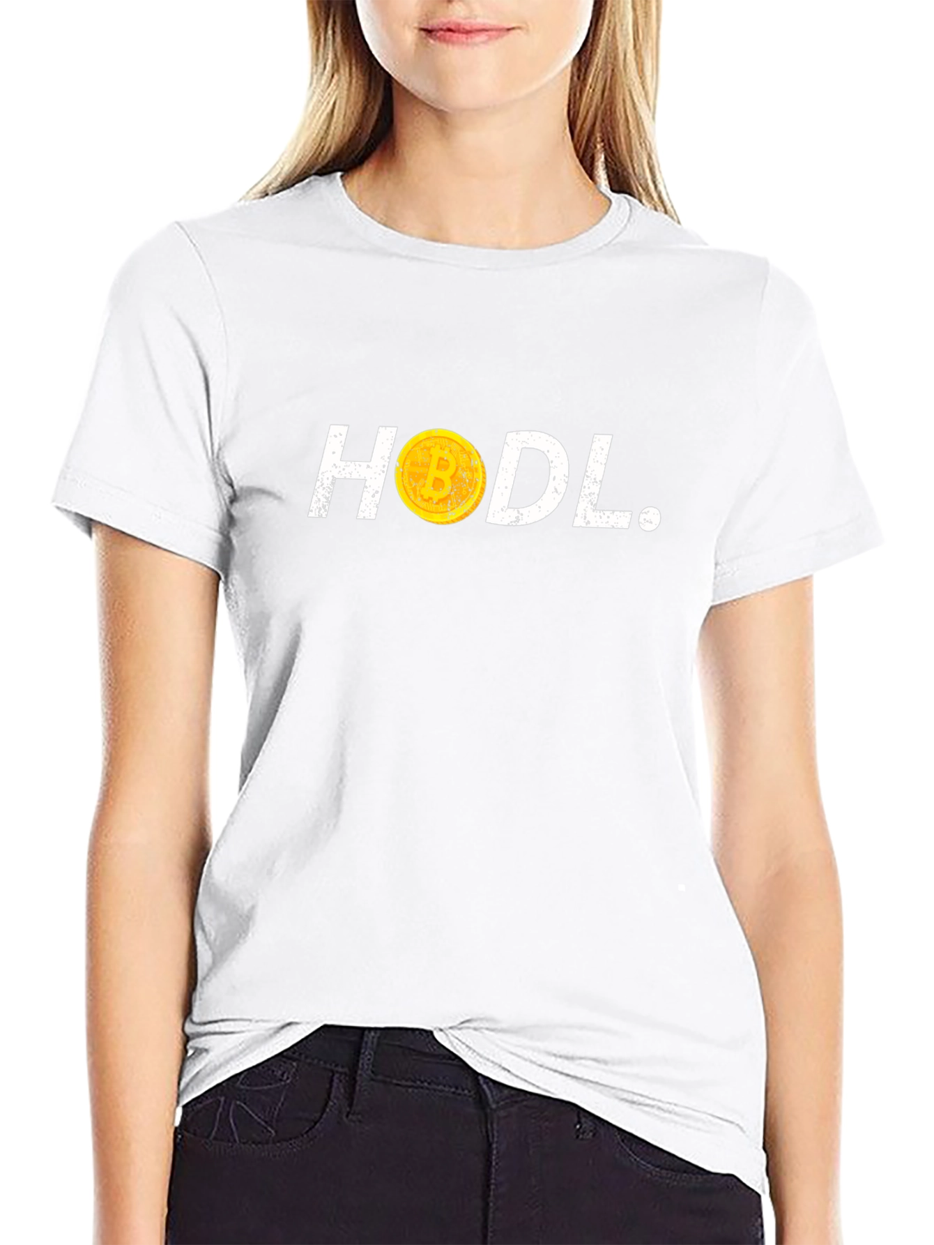HODL Bitcoin Crypto T-Shirt - Black Tee