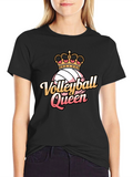Volleyball Queen Graphic Tee