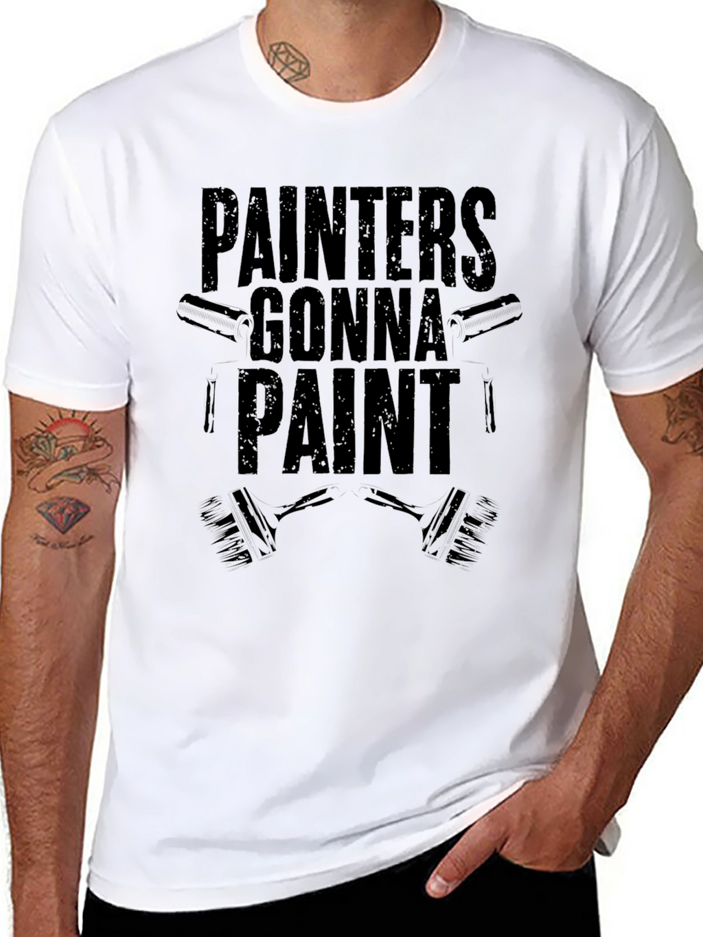 Painters Gonna Paint Graphic T-Shirt