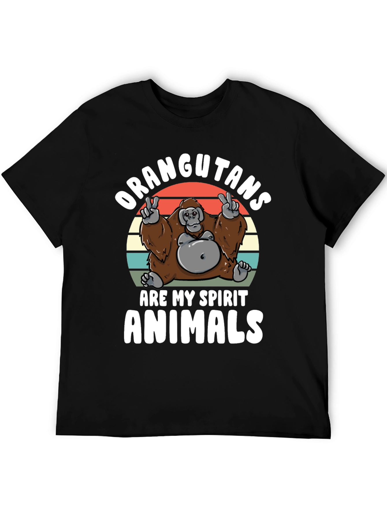 Orangutans Are My Spirit Animals T-Shirt