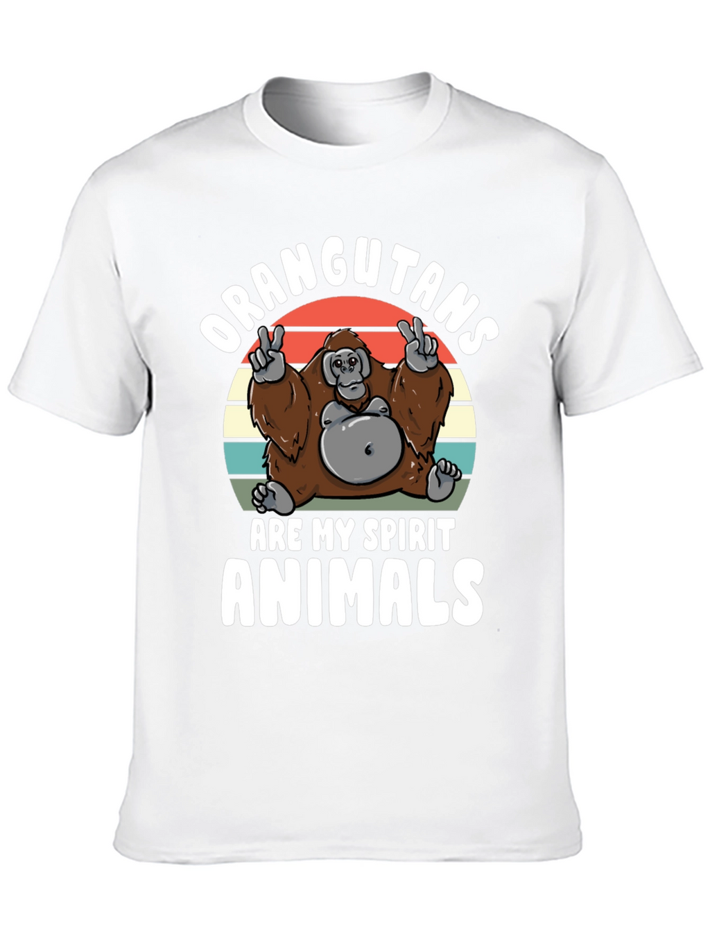 Orangutans Are My Spirit Animals T-Shirt