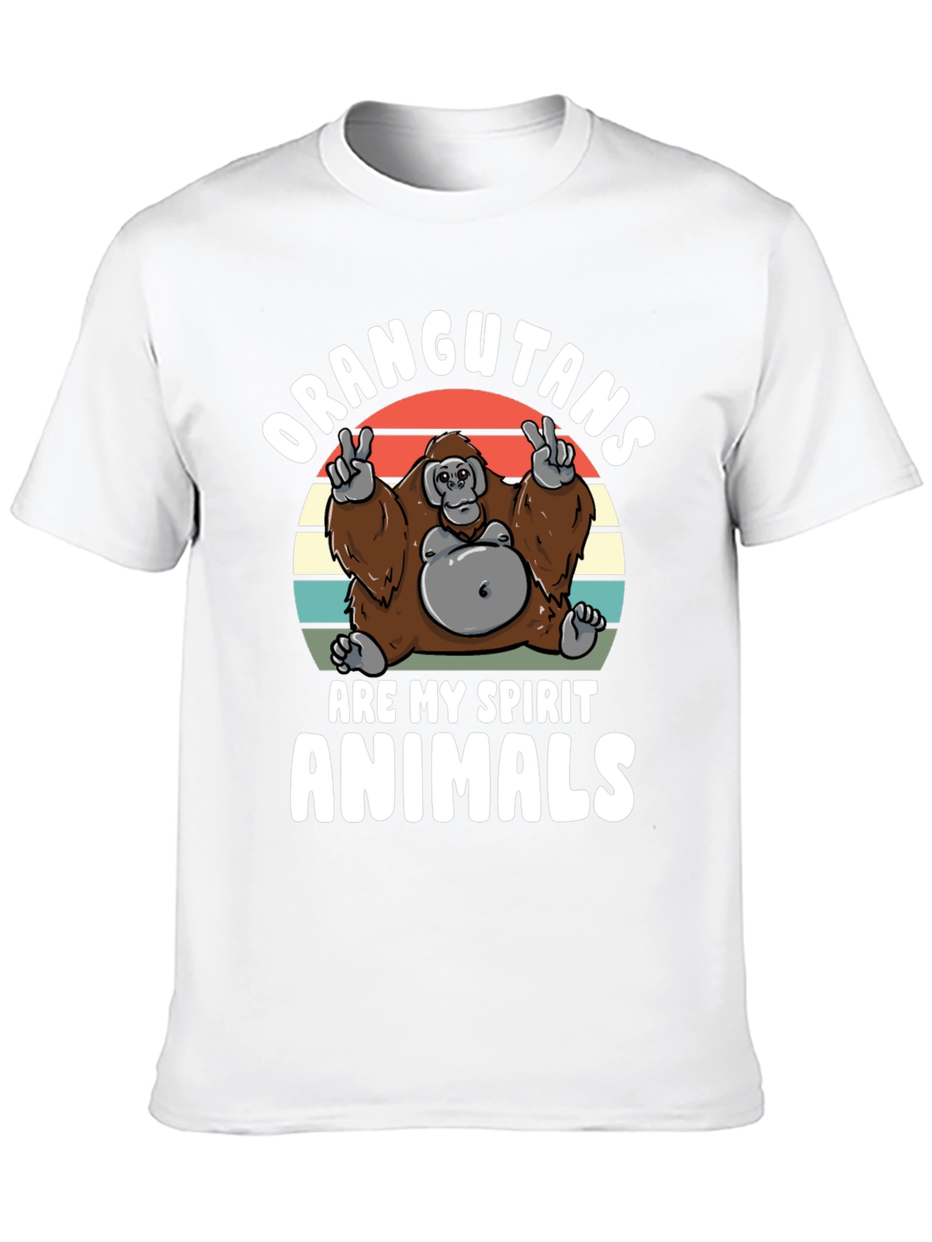 Orangutans Are My Spirit Animals T-Shirt