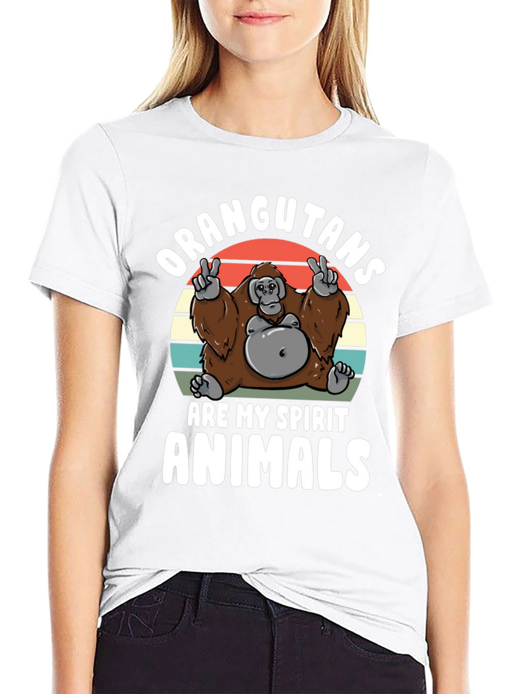 Orangutans Are My Spirit Animals T-Shirt