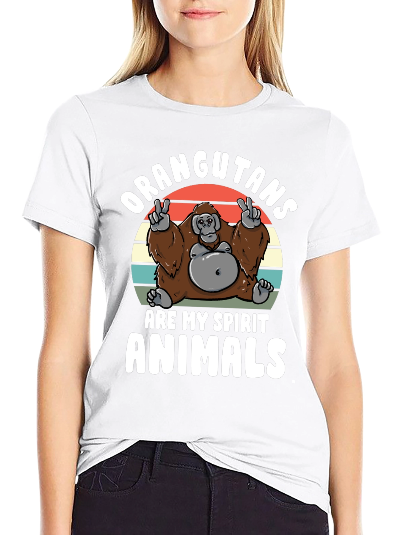 Orangutans Are My Spirit Animals T-Shirt