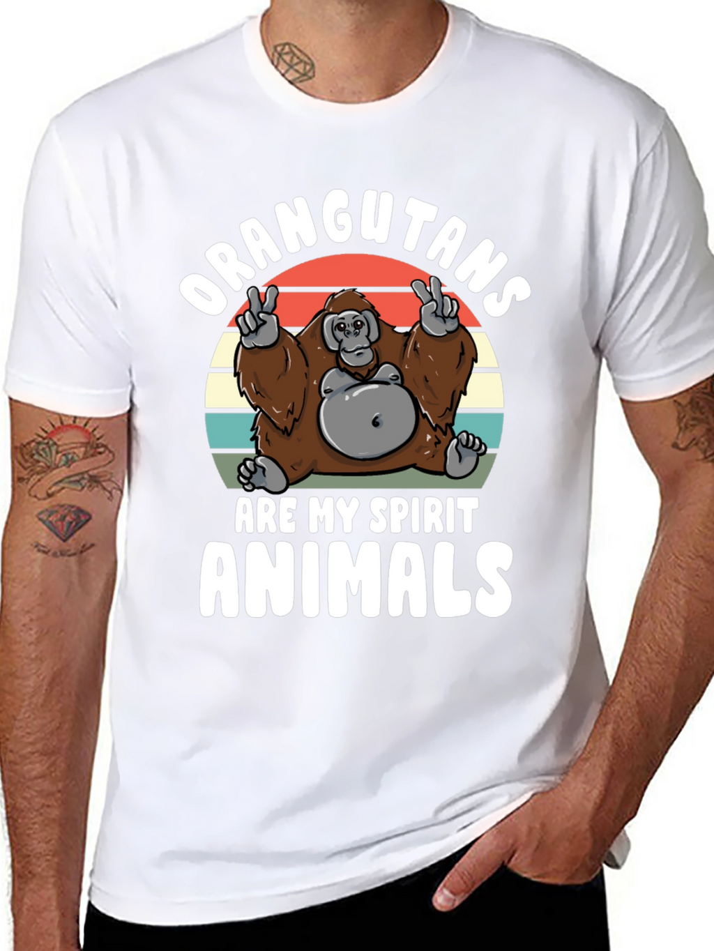 Orangutans Are My Spirit Animals T-Shirt