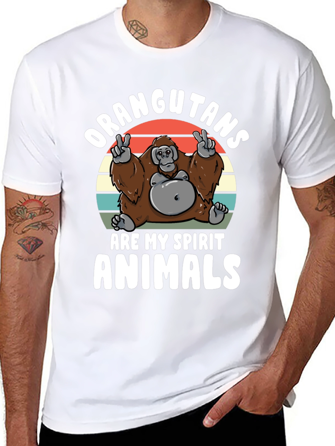 Orangutans Are My Spirit Animals T-Shirt