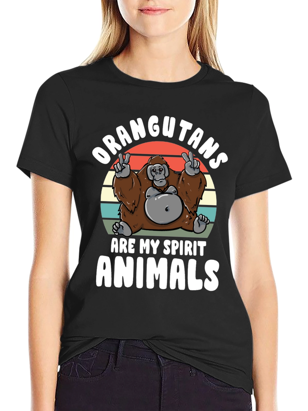 Orangutans Are My Spirit Animals T-Shirt