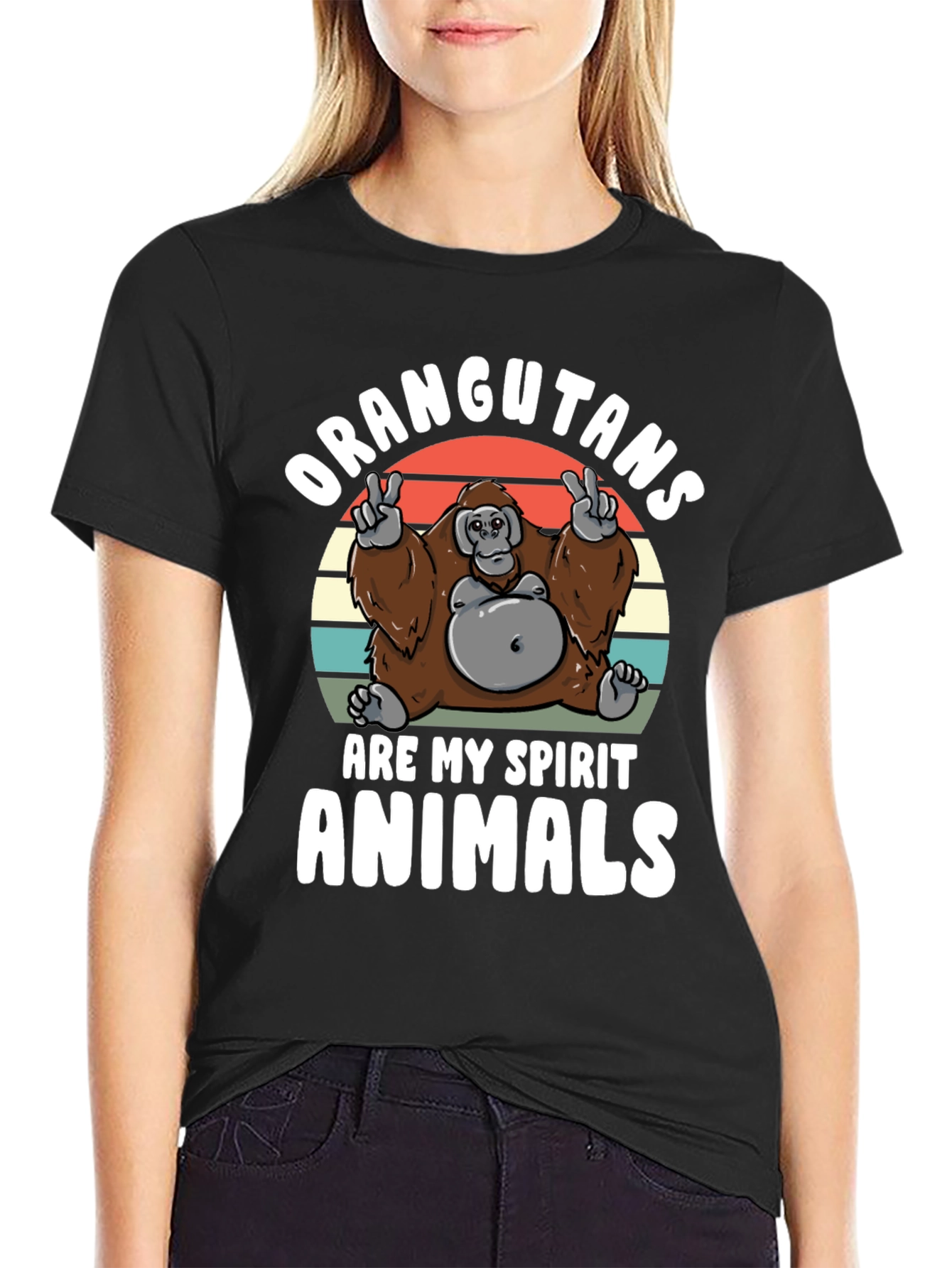 Orangutans Are My Spirit Animals T-Shirt