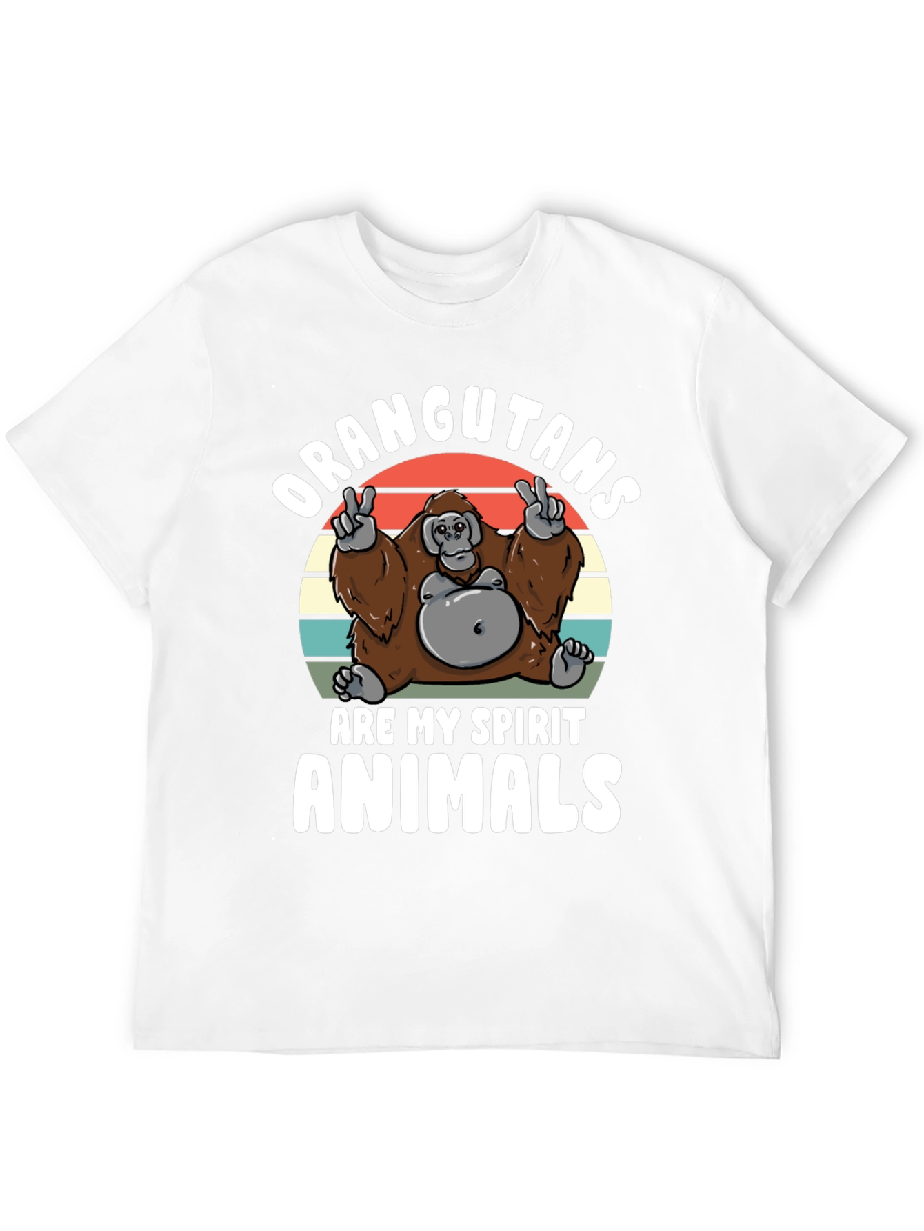 Orangutans Are My Spirit Animals T-Shirt