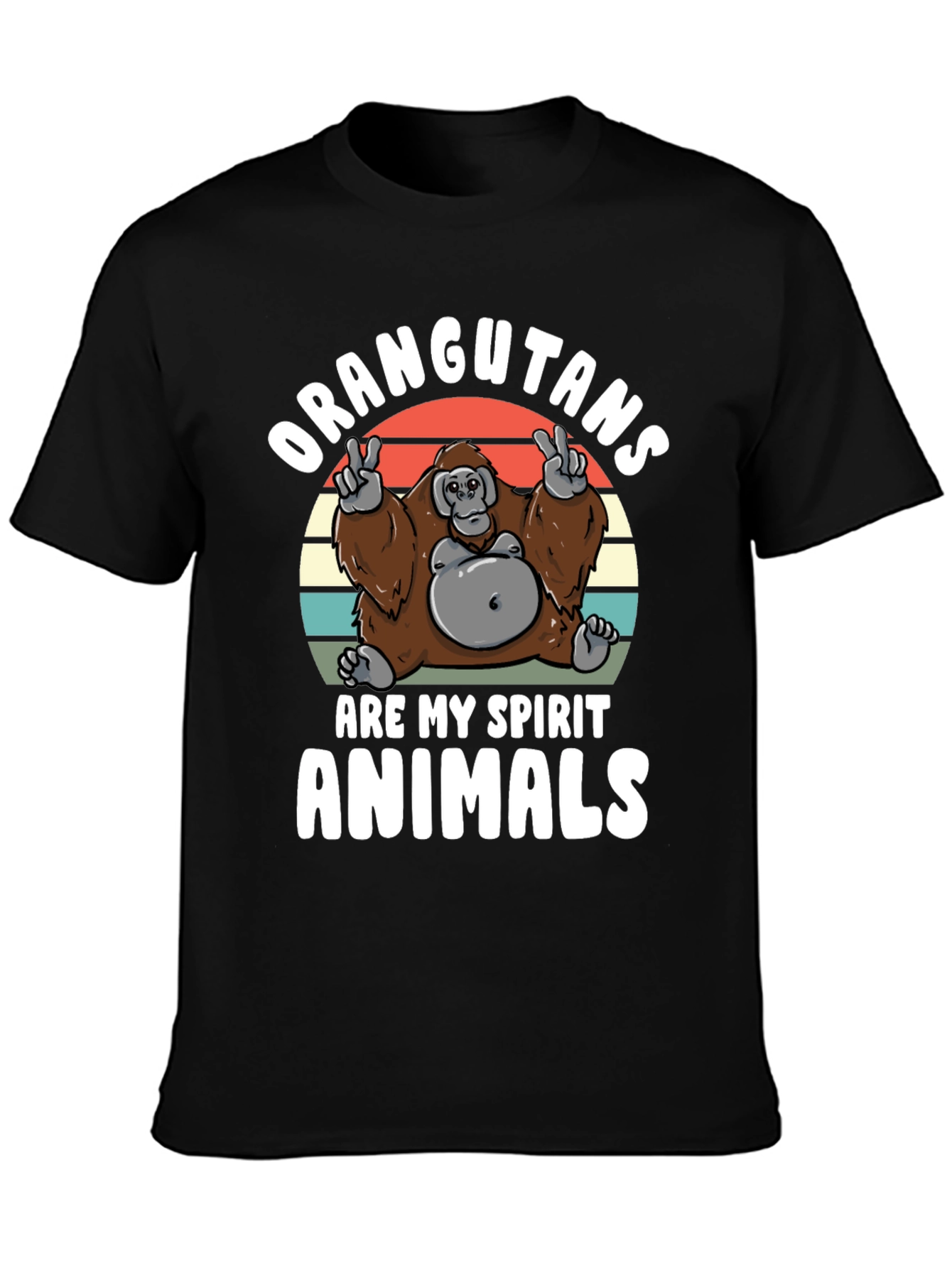 Orangutans Are My Spirit Animals T-Shirt