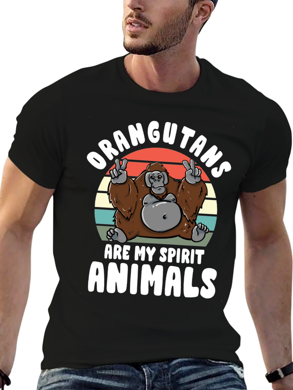 Orangutans Are My Spirit Animals T-Shirt