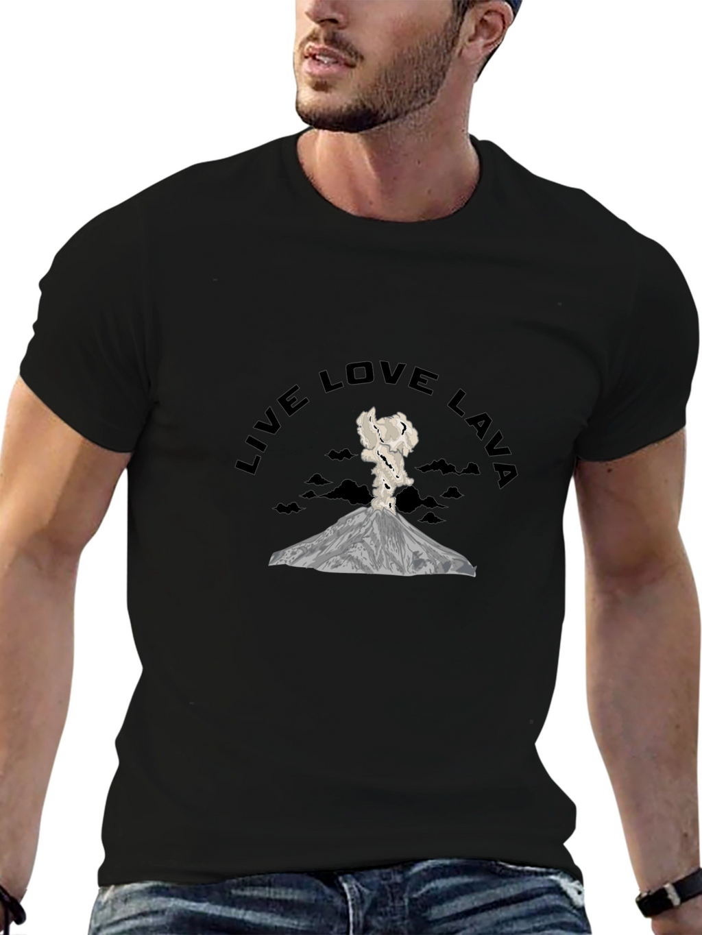 Live Love Lava T-Shirt - Volcano Graphic Tee