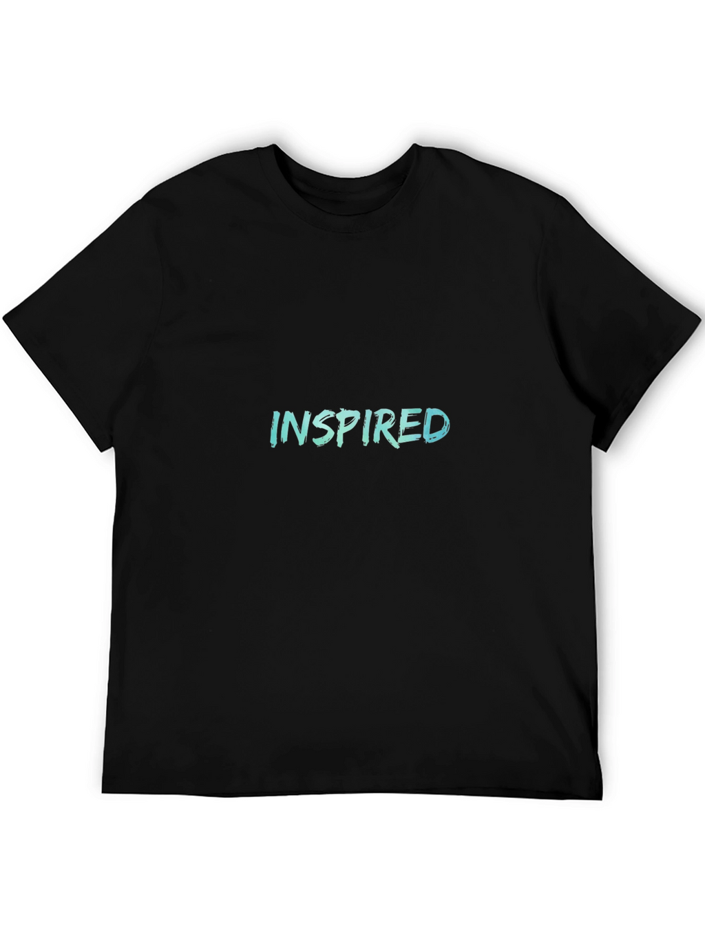 Inspired Graphic Black T-Shirt