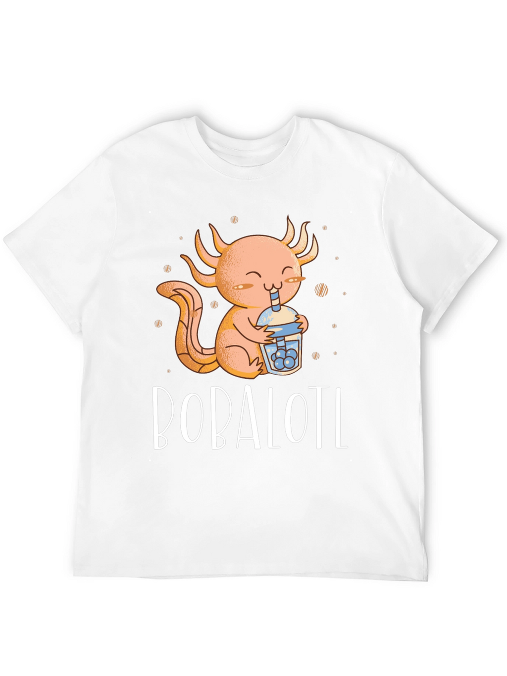 Bobalotl Axolotl Bubble Tea T-Shirt