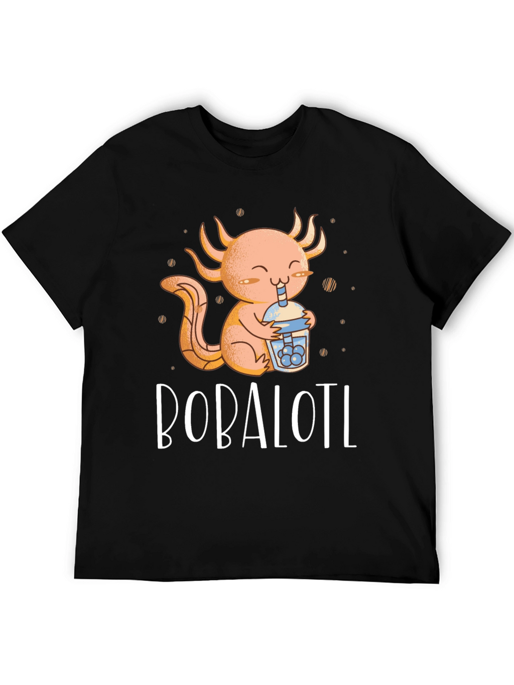Bobalotl Axolotl Bubble Tea T-Shirt