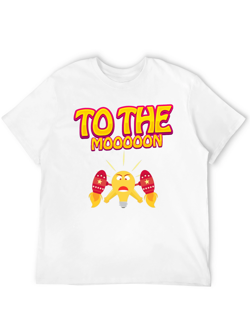 To The Moooon Black Graphic Tee