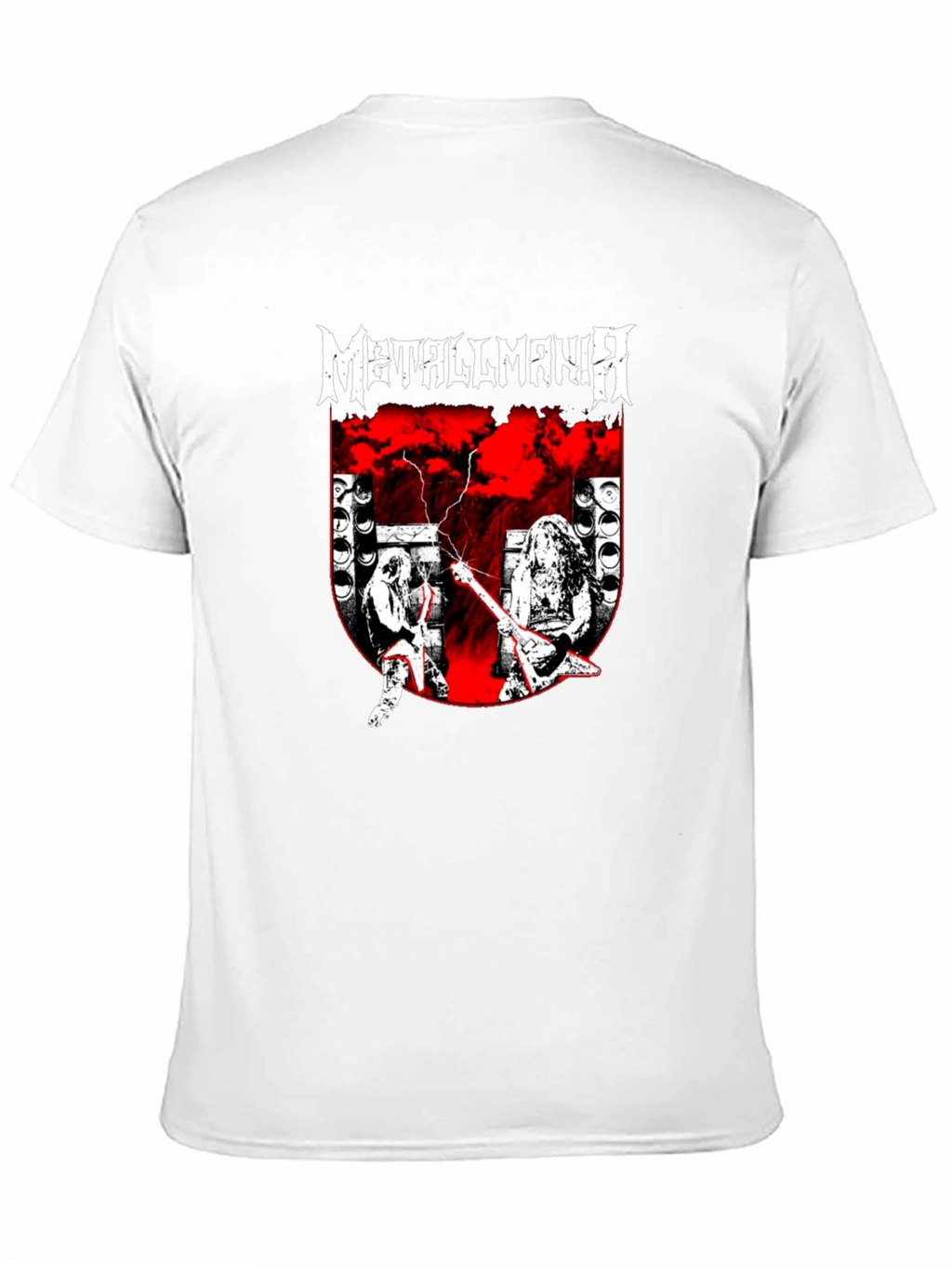 Metallmania Band Tee - Black Heavy Metal Concert T-Shirt
