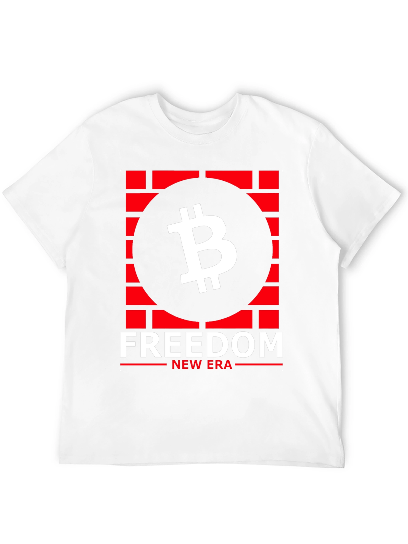 Freedom New Era Bitcoin Graphic Tee