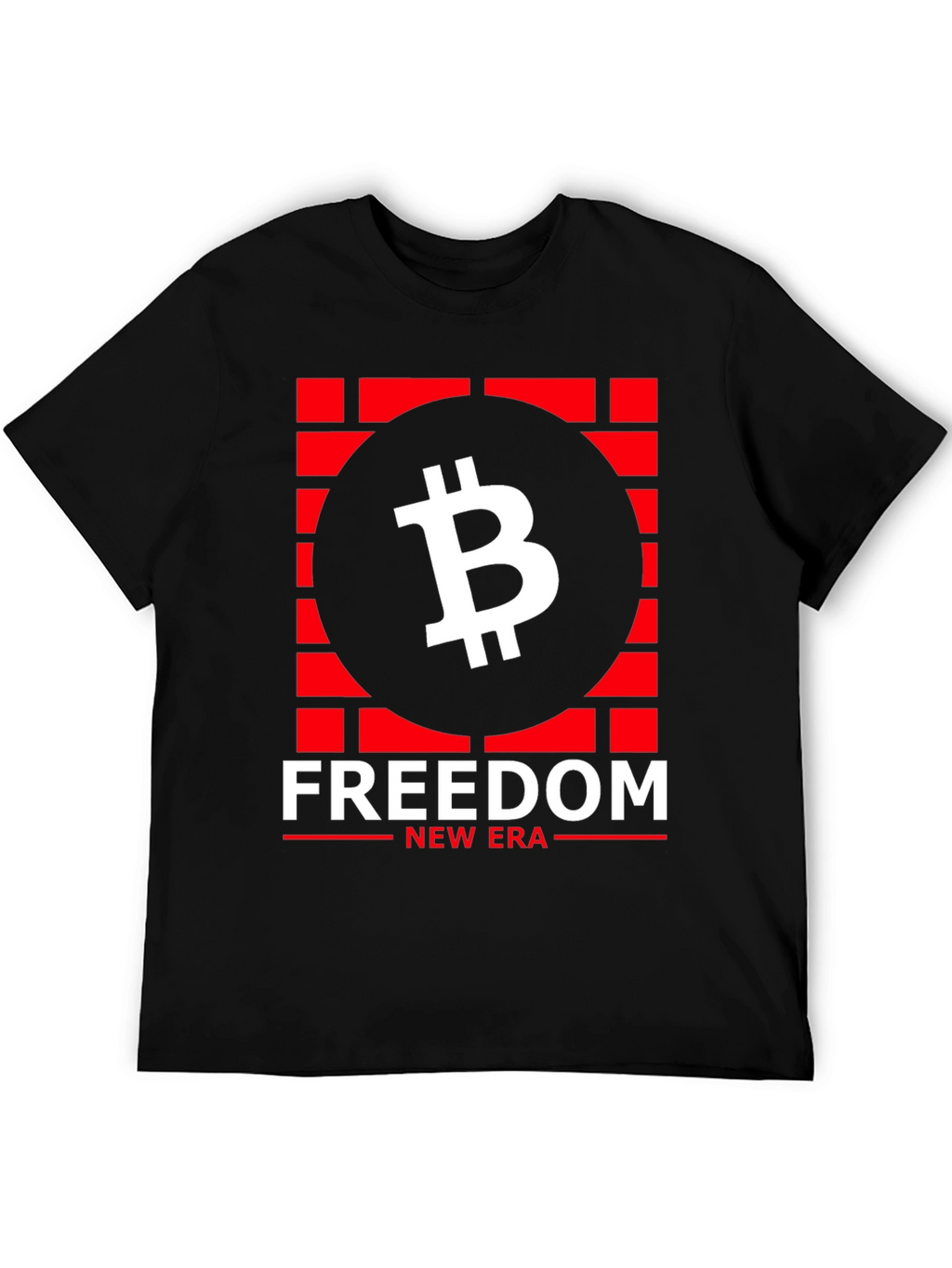 Freedom New Era Bitcoin Graphic Tee