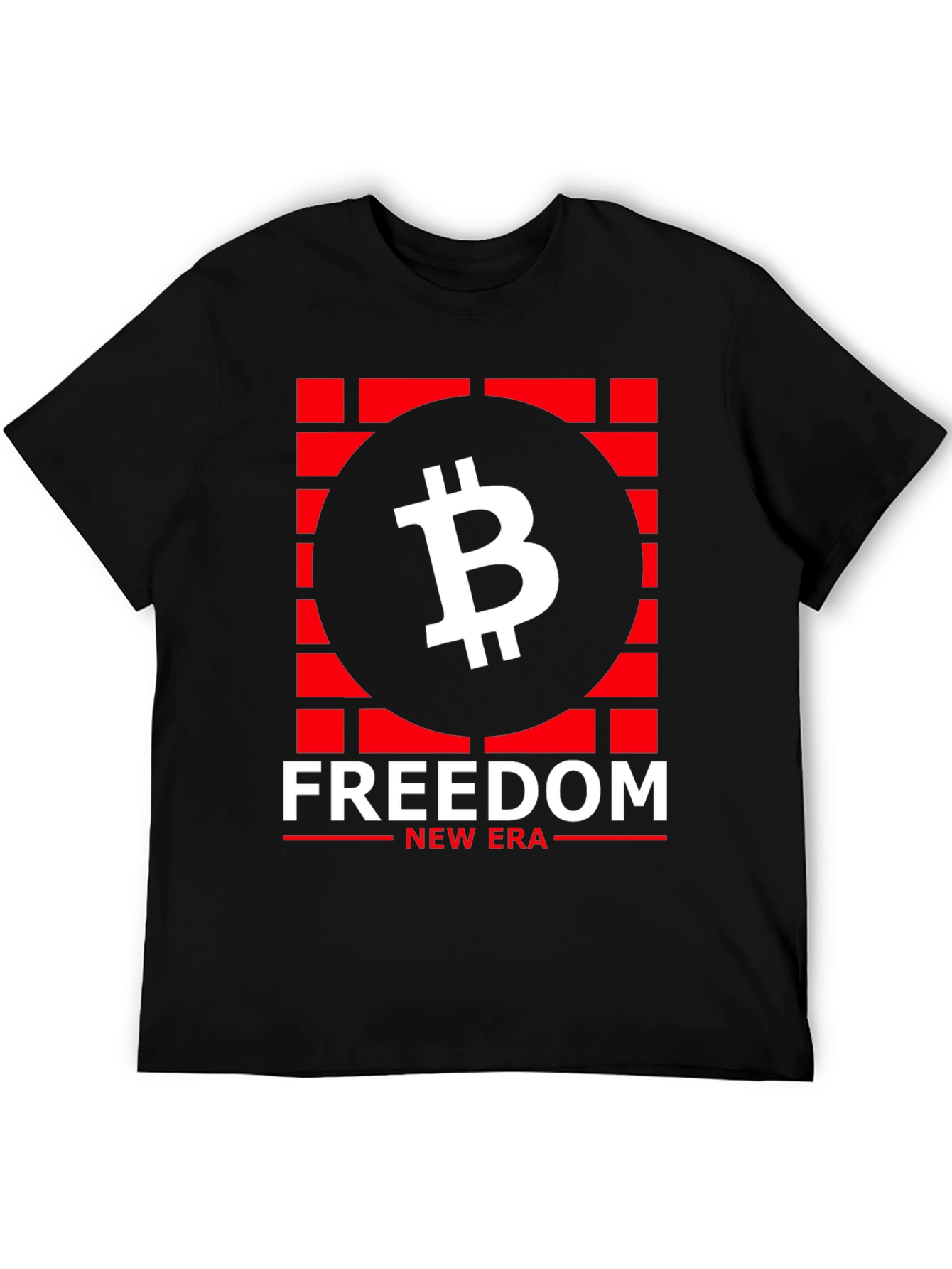 Freedom New Era Bitcoin Graphic Tee