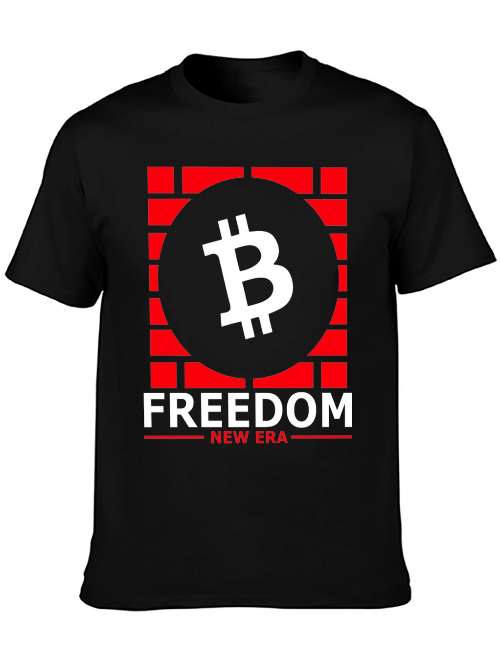 Freedom New Era Bitcoin Graphic Tee