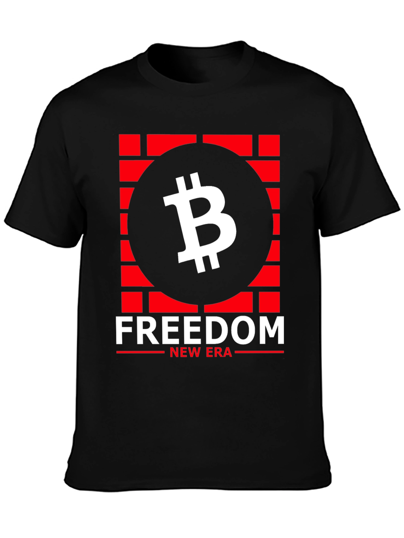 Freedom New Era Bitcoin Graphic Tee