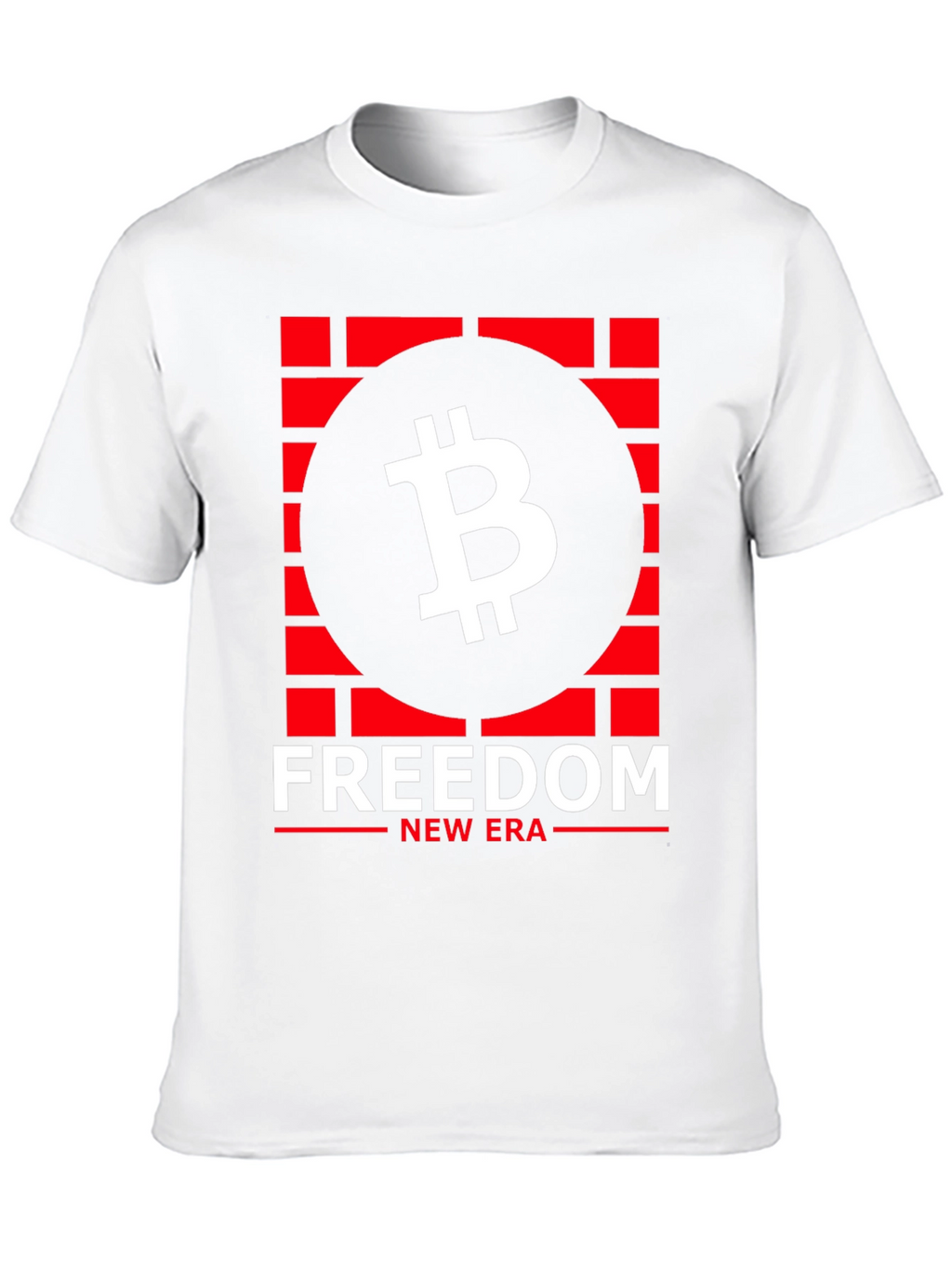 Freedom New Era Bitcoin Graphic Tee