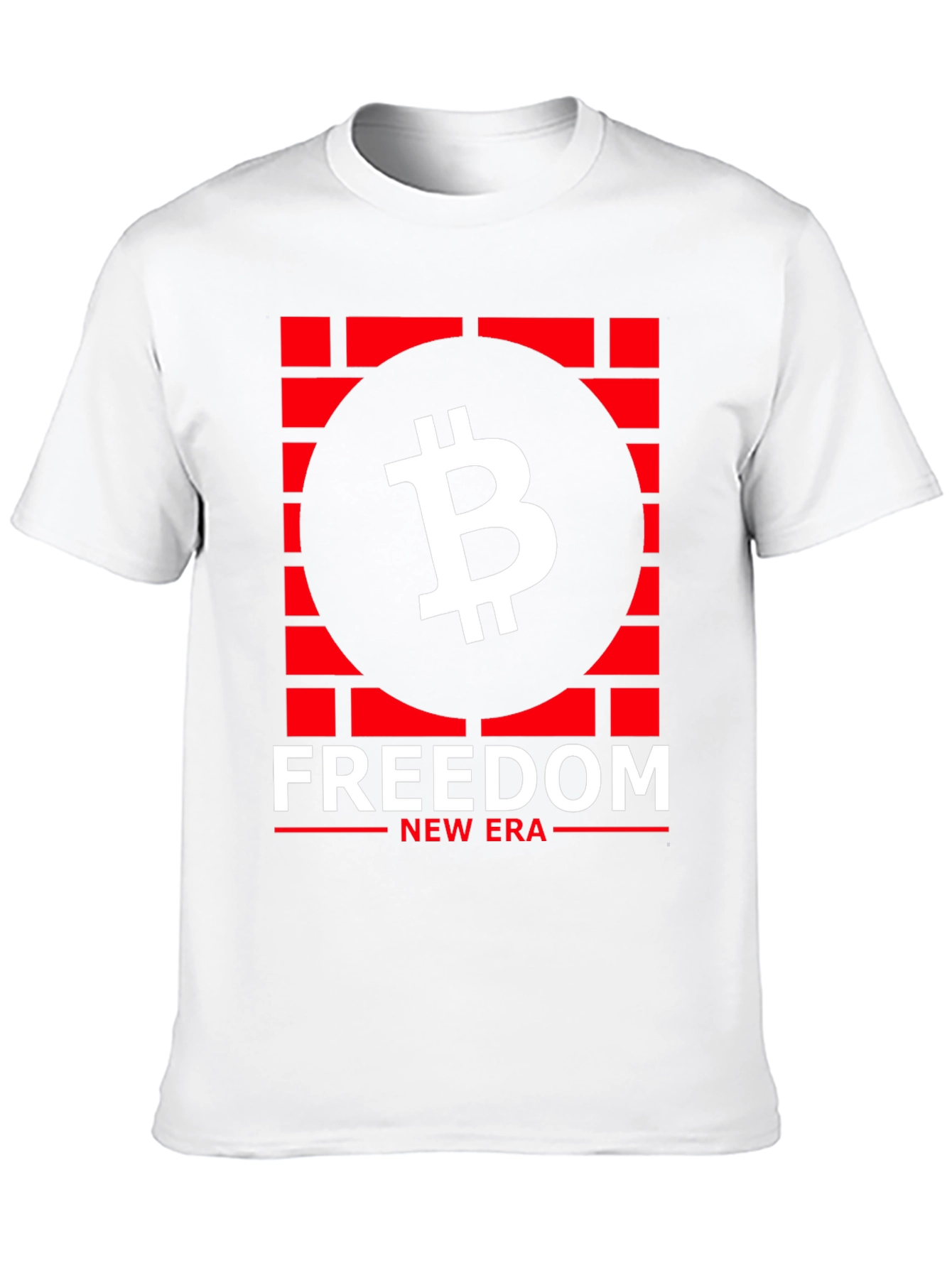 Freedom New Era Bitcoin Graphic Tee