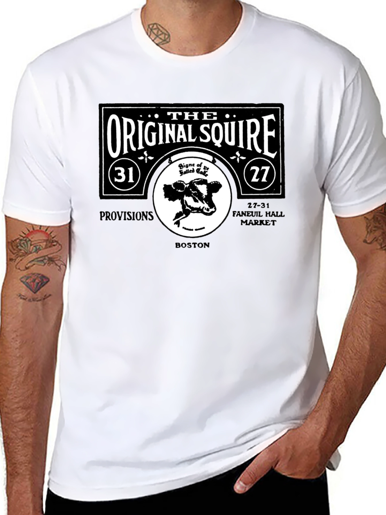 The Original Squire T-Shirt Boston Landmark