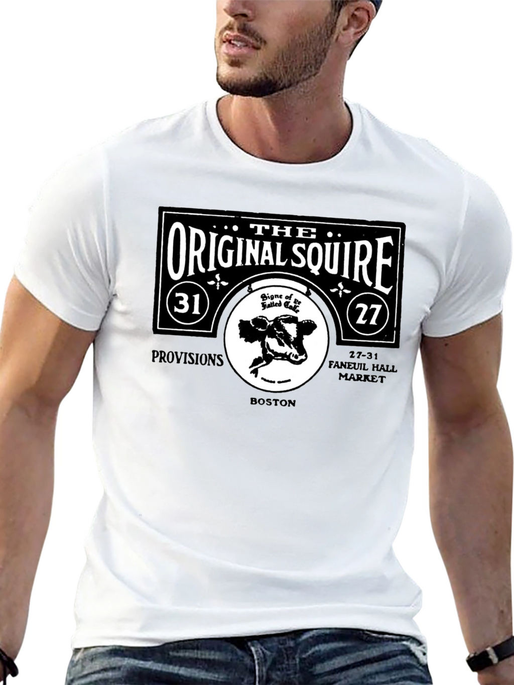The Original Squire T-Shirt Boston Landmark