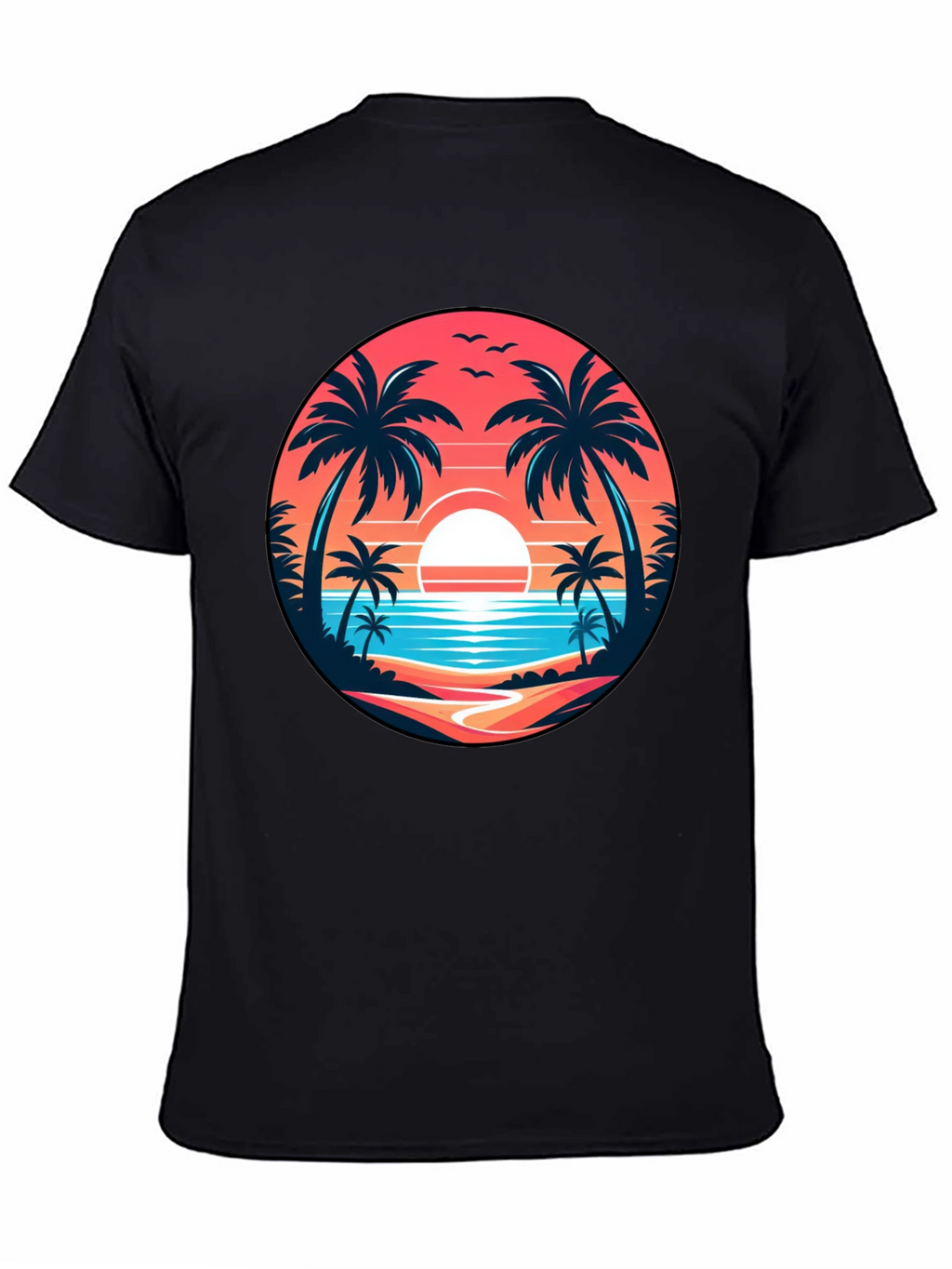 Tropical Paradise Graphic T-Shirt