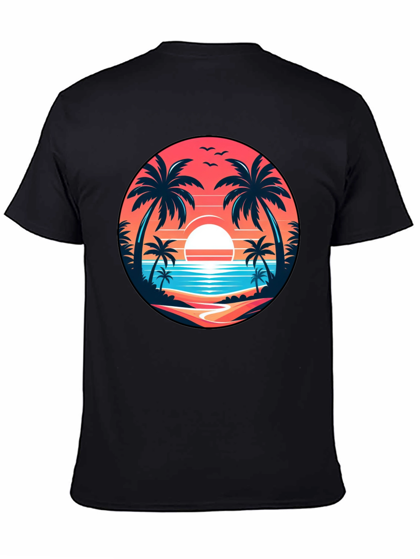 Tropical Paradise Graphic T-Shirt