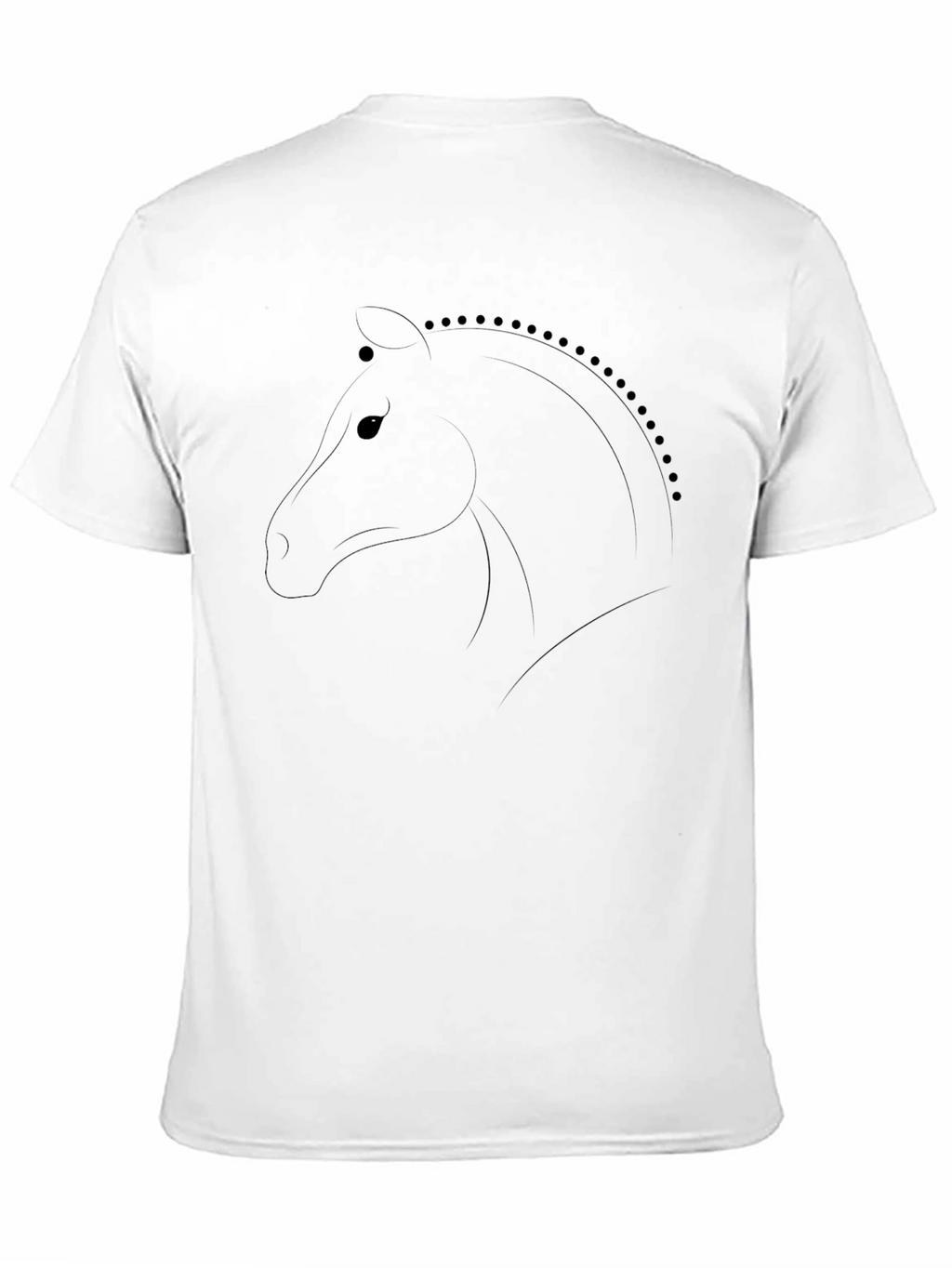 Black Horse Graphic Tee - Stylish & Unique