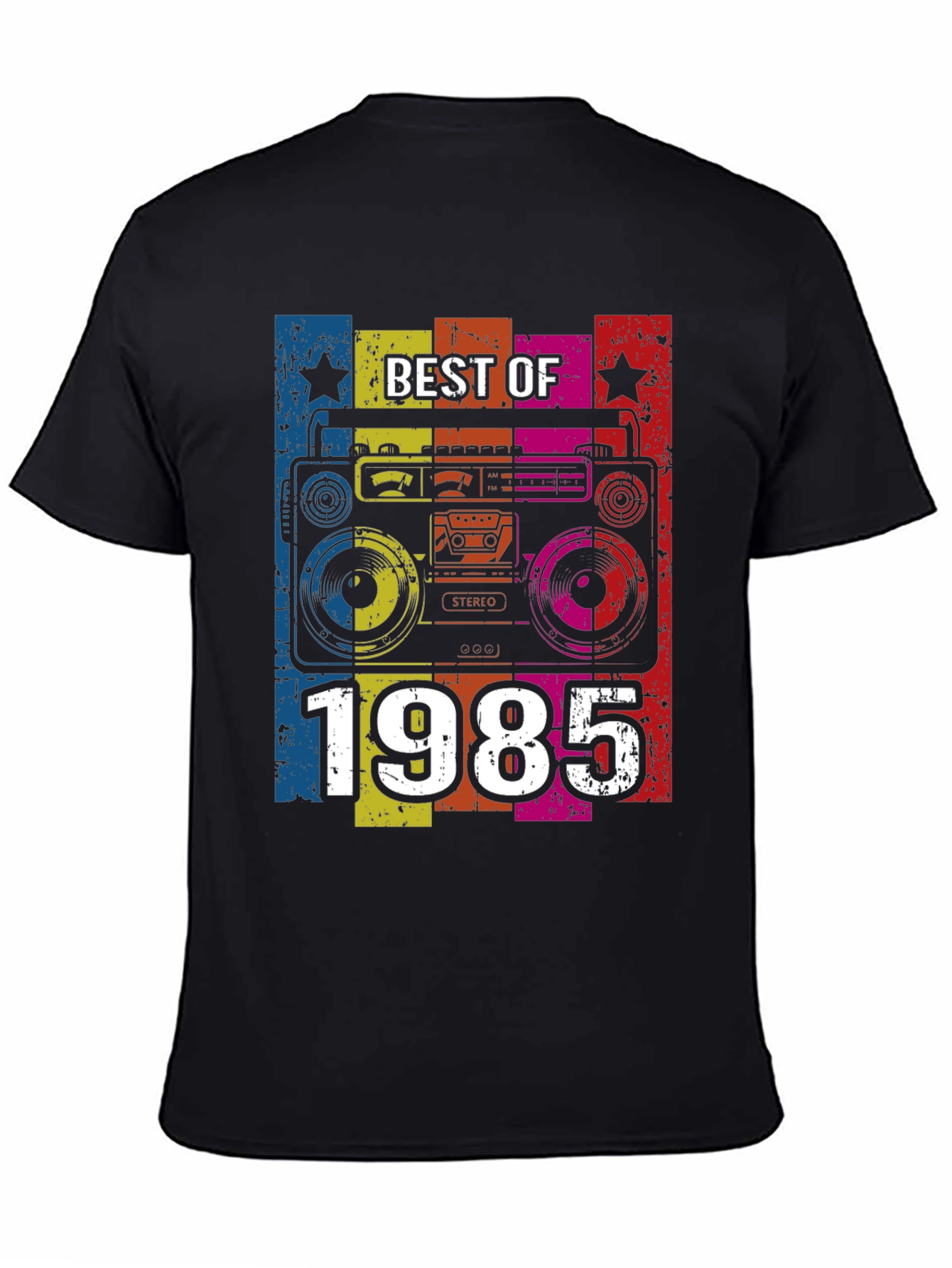 Best of 1985 Retro Boombox T-Shirt