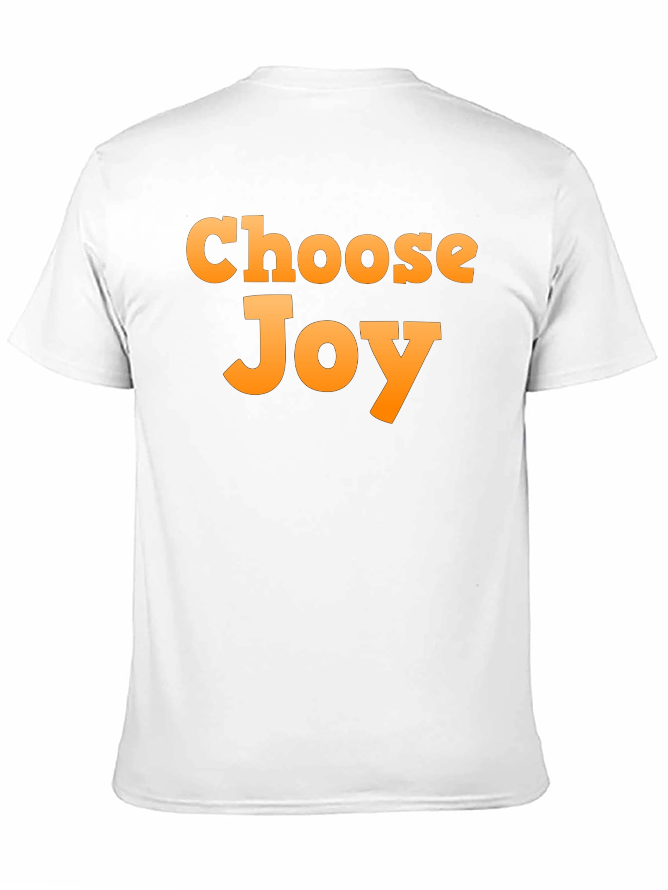 Choose Joy Graphic T-Shirt - Black Casual Tee