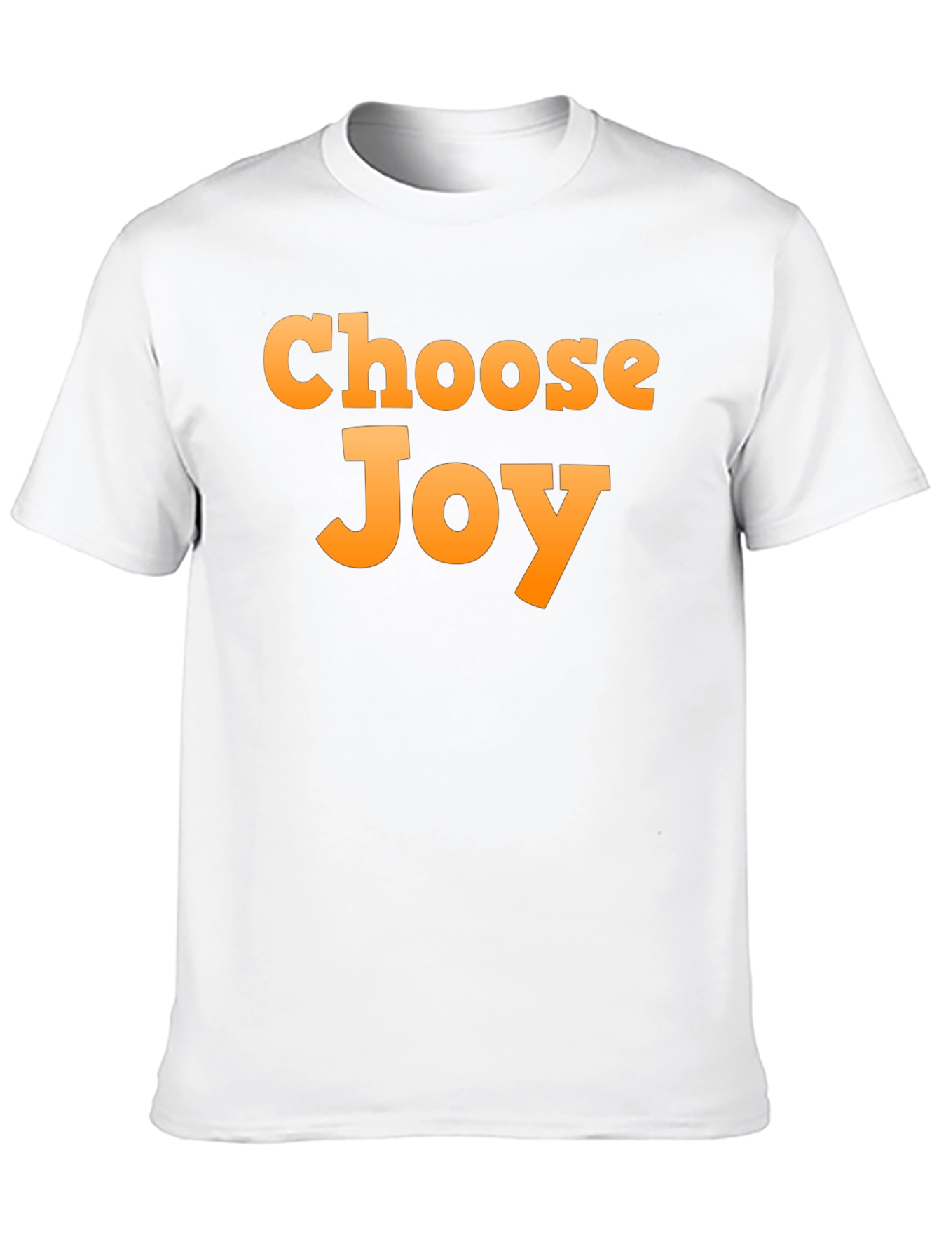 Choose Joy Graphic T-Shirt - Black Casual Tee