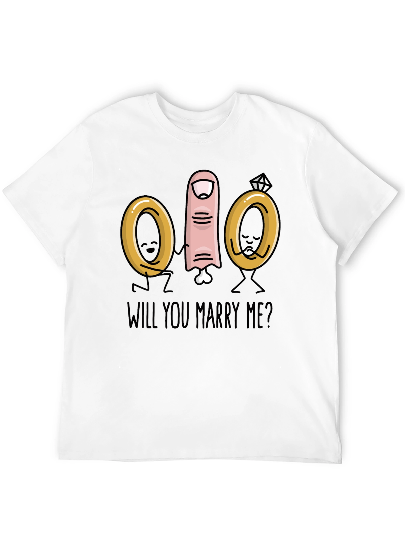 Will You Marry Me? Graphic T-Shirt