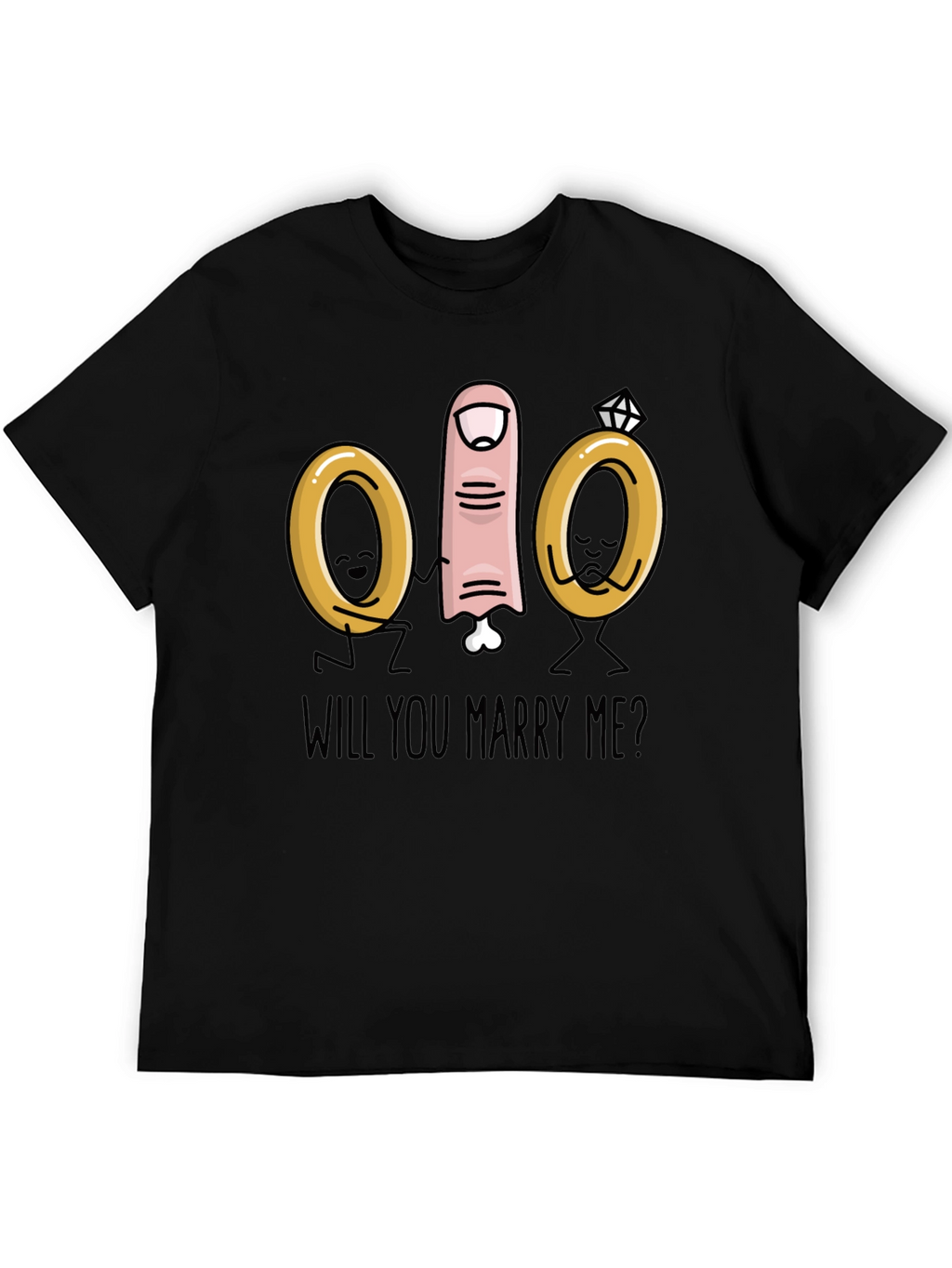 Will You Marry Me? Graphic T-Shirt