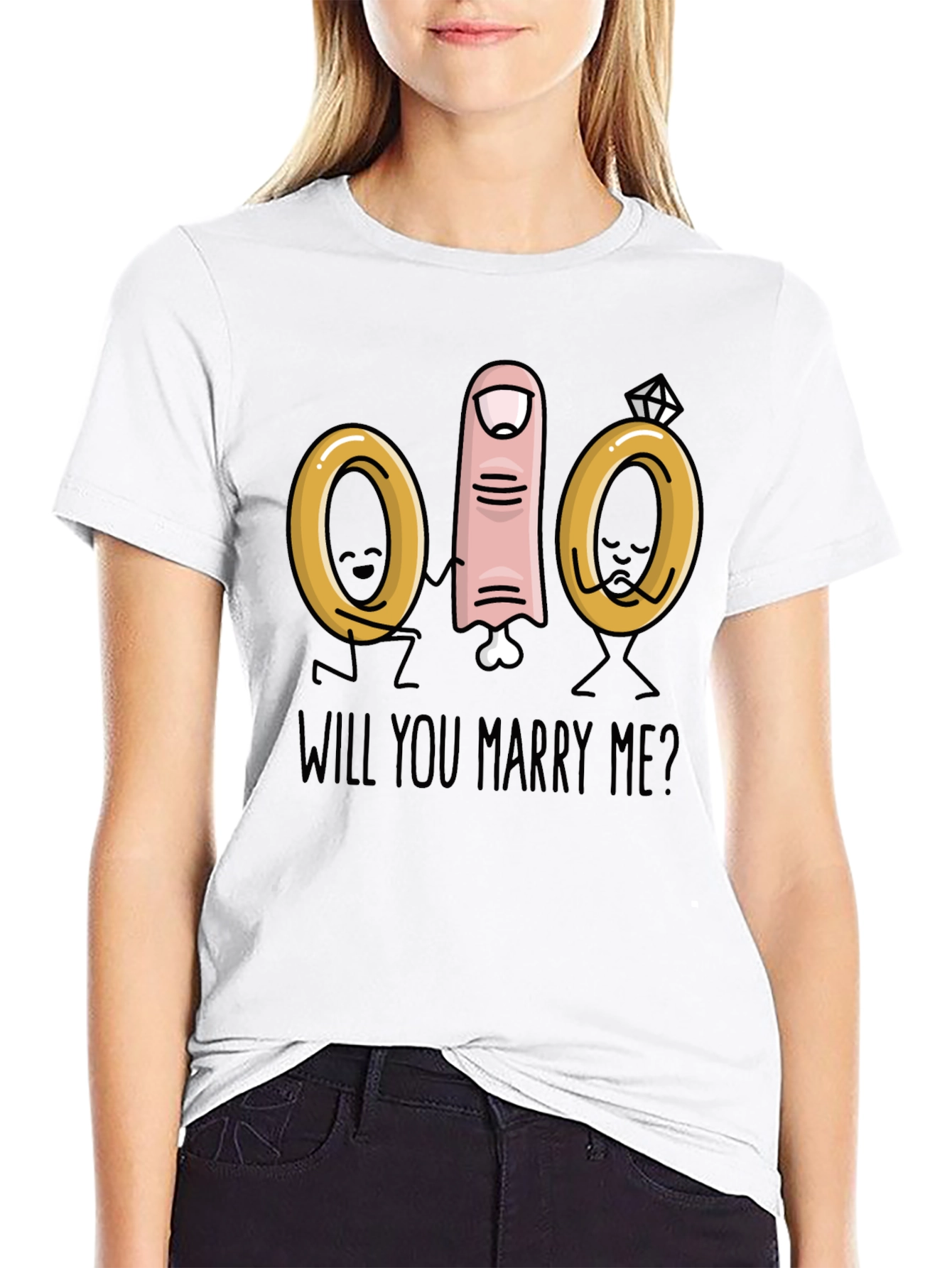 Will You Marry Me? Graphic T-Shirt