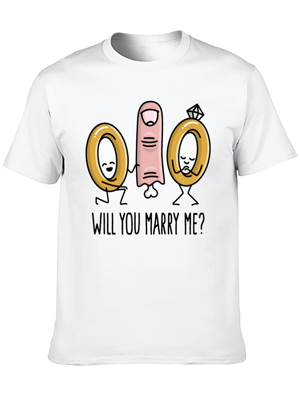 Will You Marry Me? Graphic T-Shirt