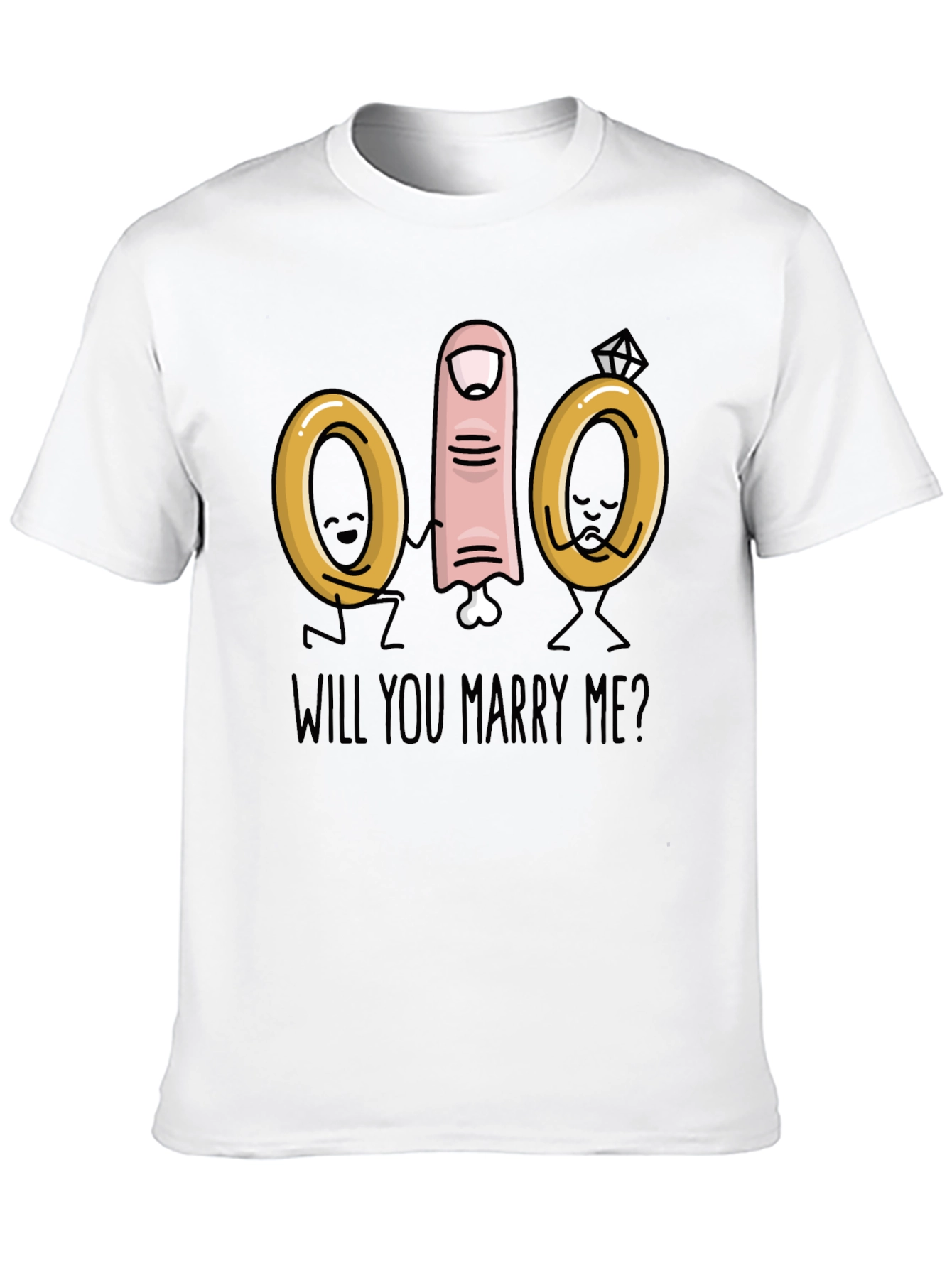 Will You Marry Me? Graphic T-Shirt
