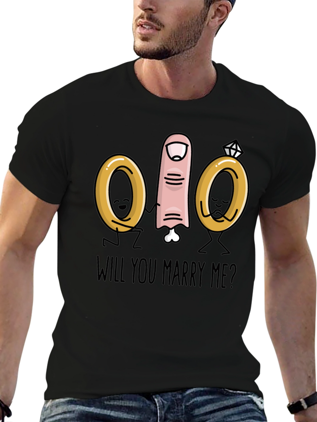 Will You Marry Me? Graphic T-Shirt